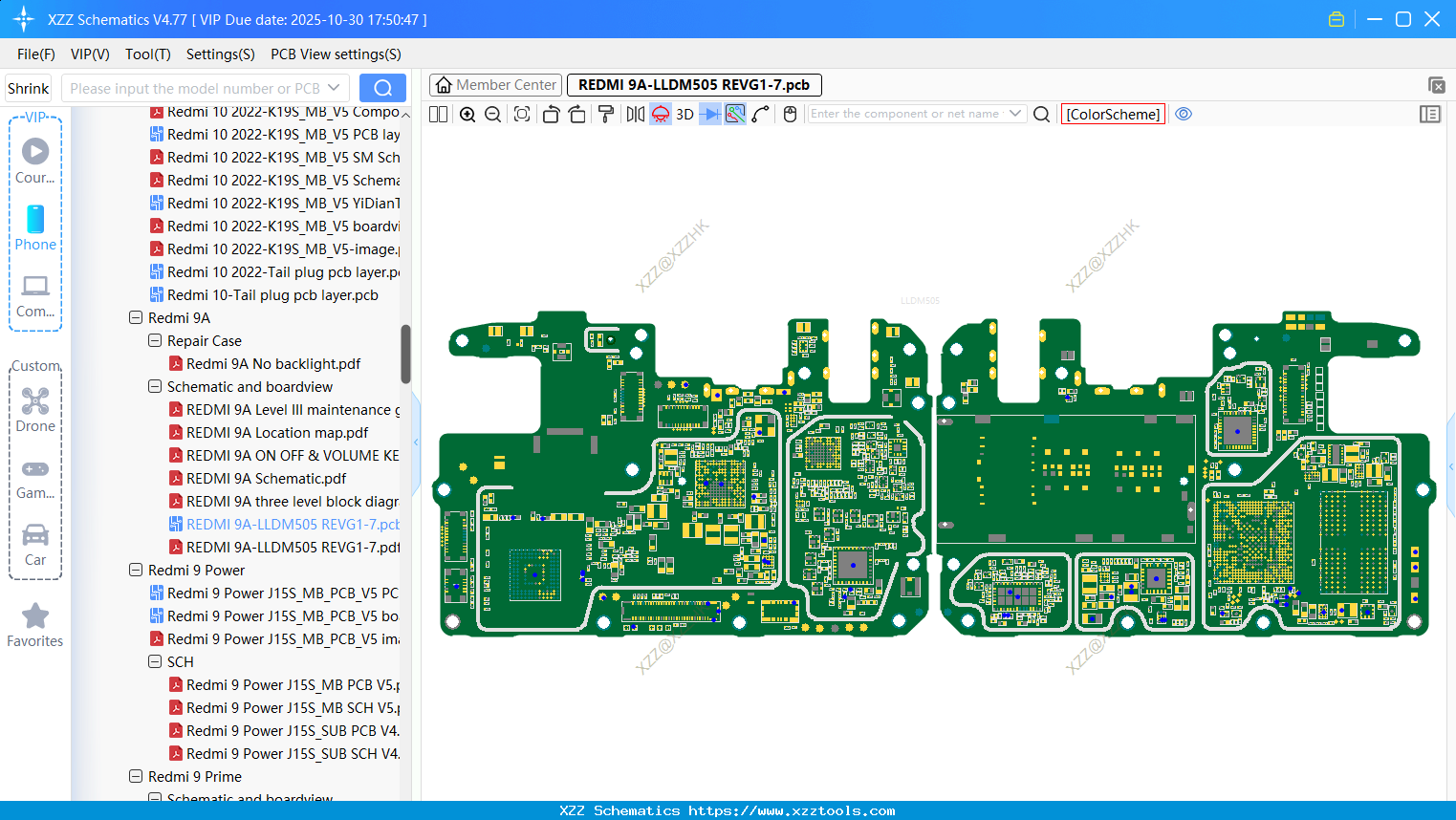 Xiaomi REDMI 9A-LLDM505 REVG1-7